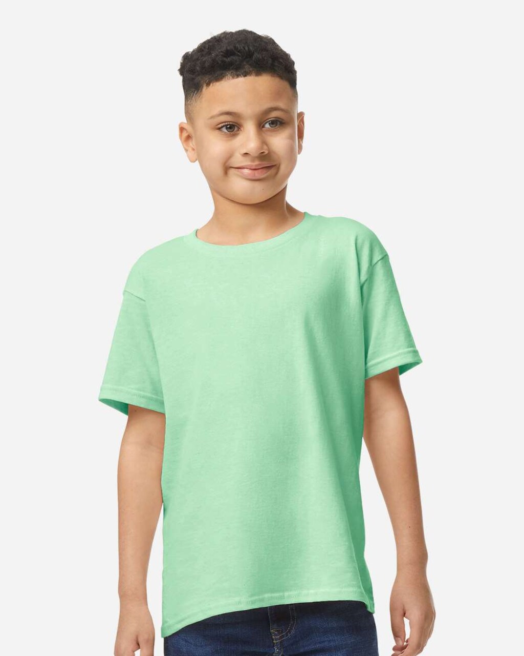 Gildan Heavy Cotton Youth Crewneck Short Sleeve T-Shirt 5000B – Kids Basic Tee for Everyday Wear